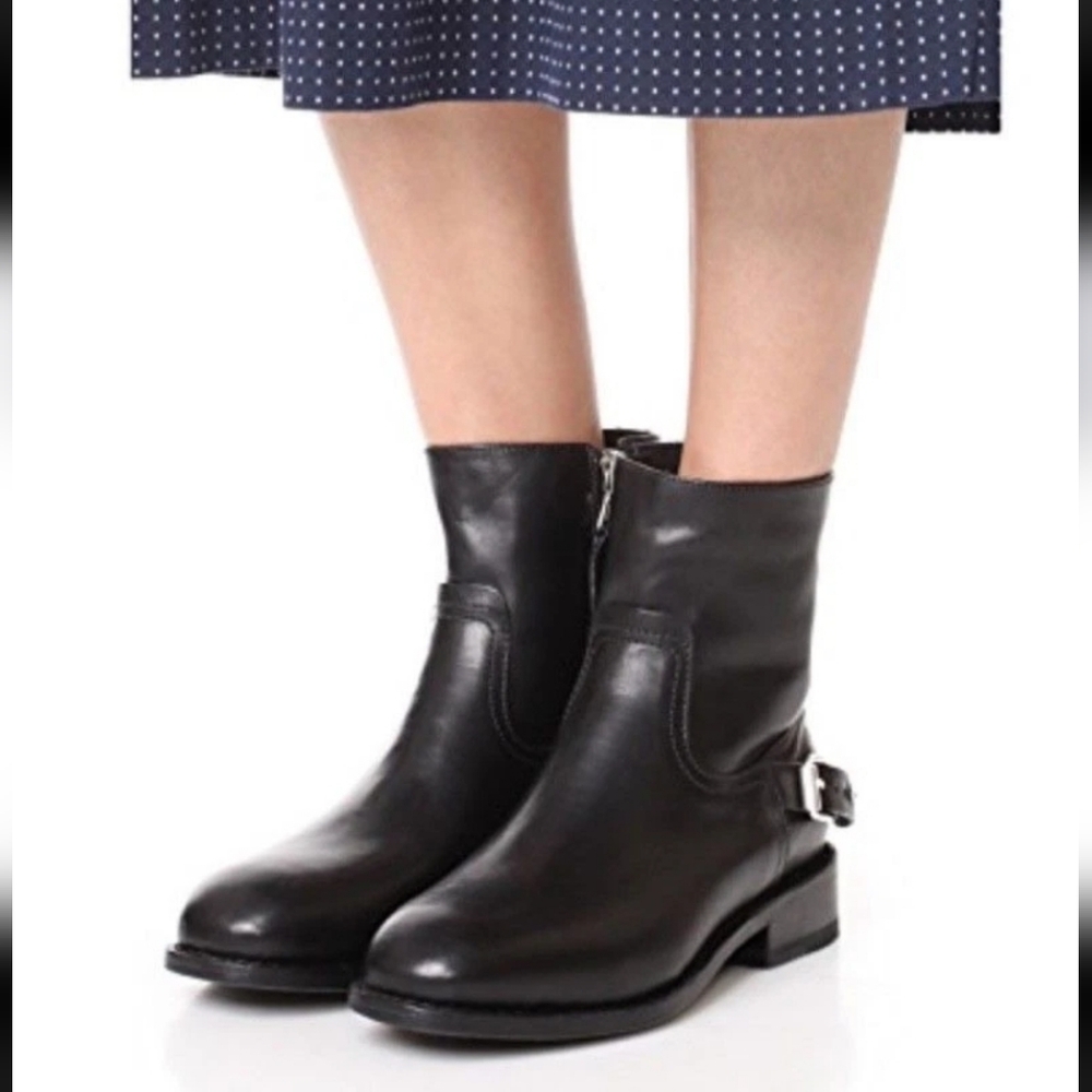 Rag & Bone Black Leather Ankle Boots Size‎ 8